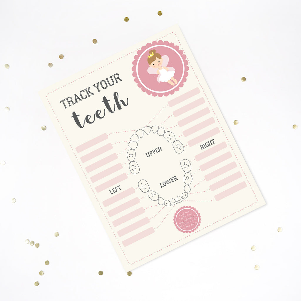 Tooth Fairy Lost Tooth Chart for Girls | Official Tooth Fairy Chart – Sunshine Parties tooth-fairy-lost-tooth-chart-for-girls-official-tooth-fairy-chart-sunshine-parties