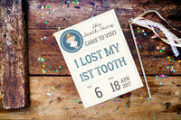 Tooth Fairy Full Set Boys | Official Certificate, Customer Receipt, Door Hangar, Visitor Poster, Letter, Tooth Report, Lost tooth chart
