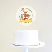 Woodland Baby Shower Cake Topper For a Girl Or Boy