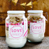 Love Cookie Jar Label and Recipe