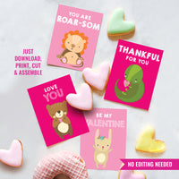 Valentine's Day Lunch Box Note Cards | Lunch Box Love Notes