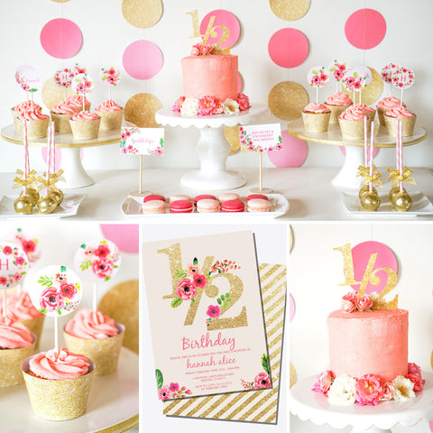 Half Birthday Decorations